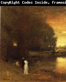 George Inness Over the River